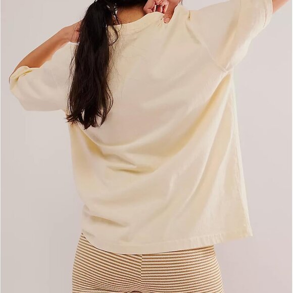 Womens Oversized Vintage Flower Graphic Tees Tops Y2k California Aesthetic Baggy - Picture 4 of 4